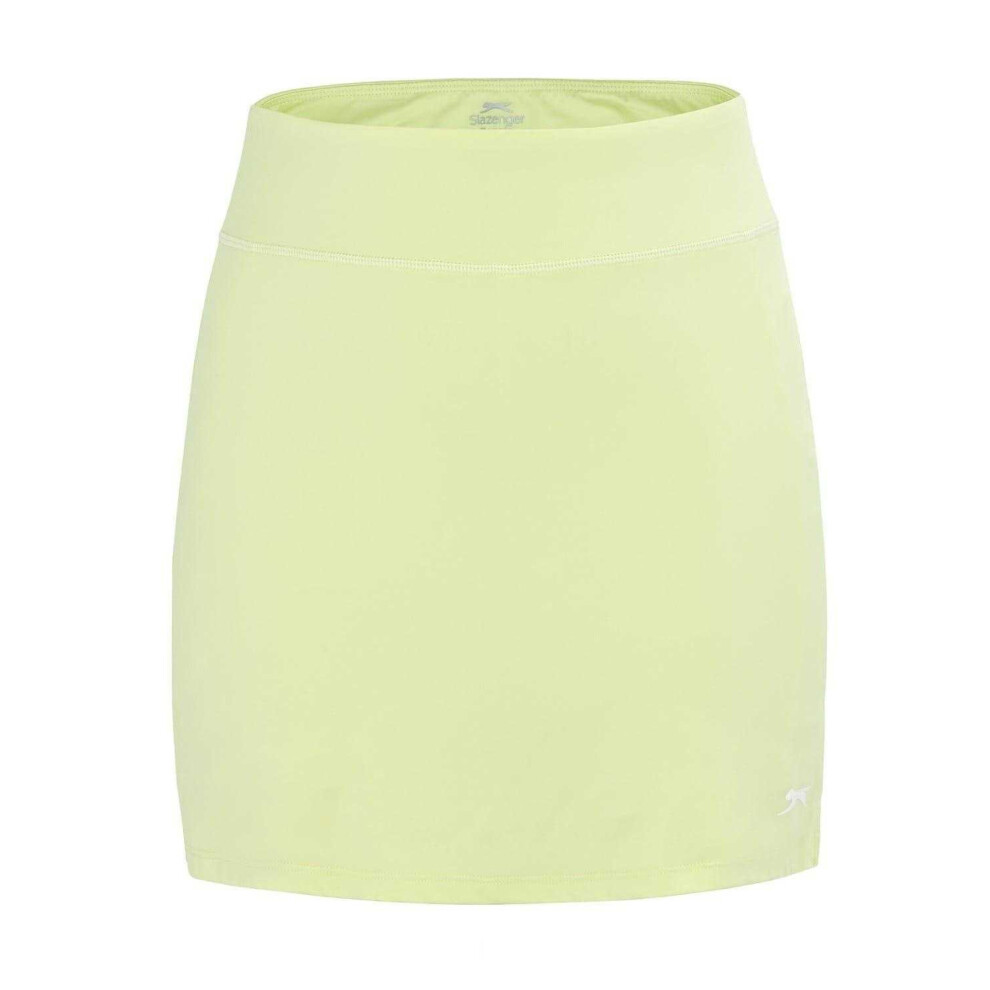 Slazenger (14 Uk, Shadow Lime) Womens/Ladies Court Skort Multicoloured