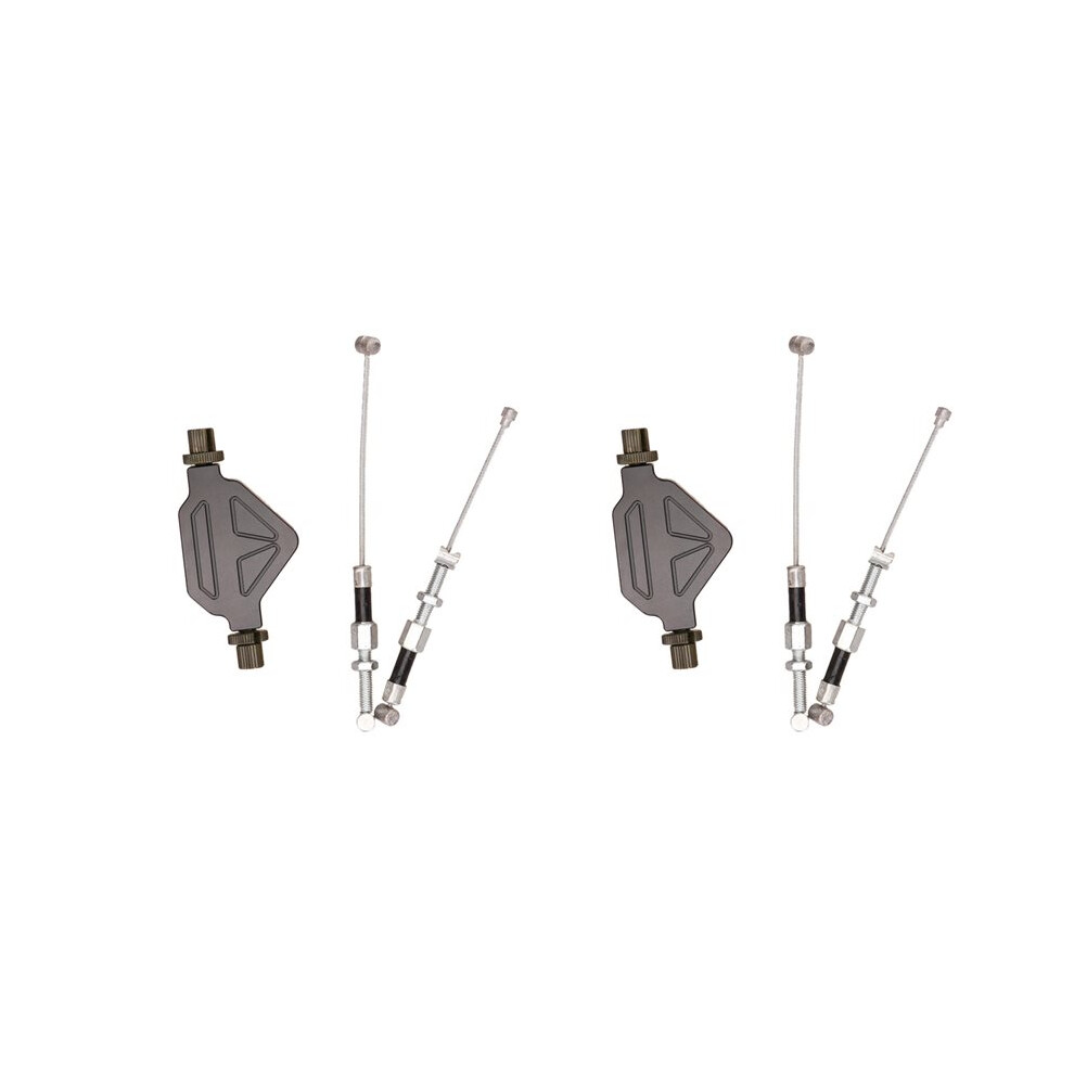 2X Motorcycle Off-Road Universal Stunt Clutch Easy Pull Cable Aluminum Alloy Clutch System 4711147511002