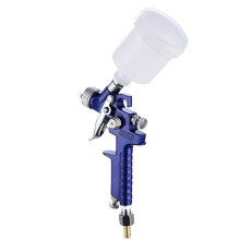 2X 1.0 Spuitpistool H2000 HVLP Verfspuitpistool Luchtverfspuitpistolen Airbrush voor Het Schilderen van Auto'S Aerograph Reparatiespuitpistool 1/4