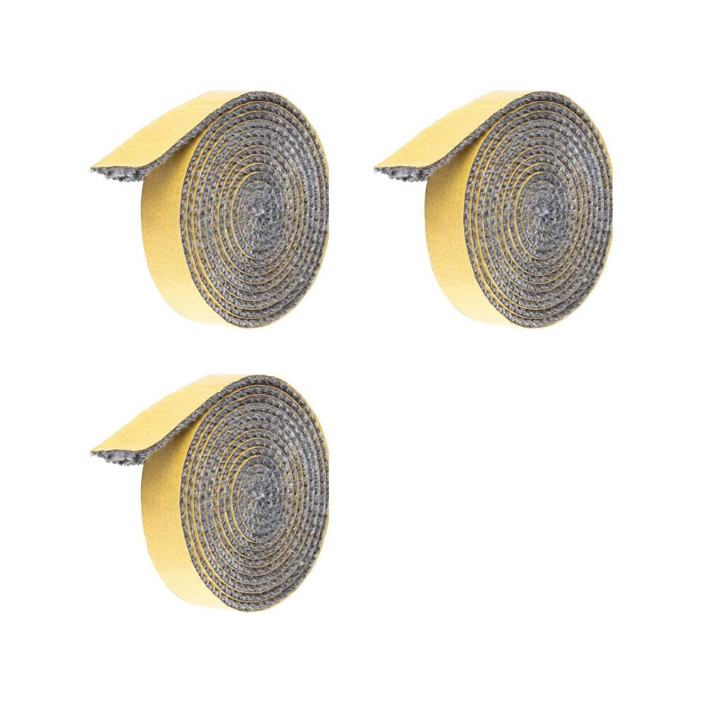 3X High Temperature 2M Fibreglass Rope Wood Stove Door Seal Gasket Fireplace Seal Rope Wood Stove Gasket,3Mmx10mmx2m 4711380656225
