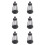 6X Solar Lantern Outdoor Waterproof Large Lighthouse Lantern Led Light Source Garden Decorative Lights 2
