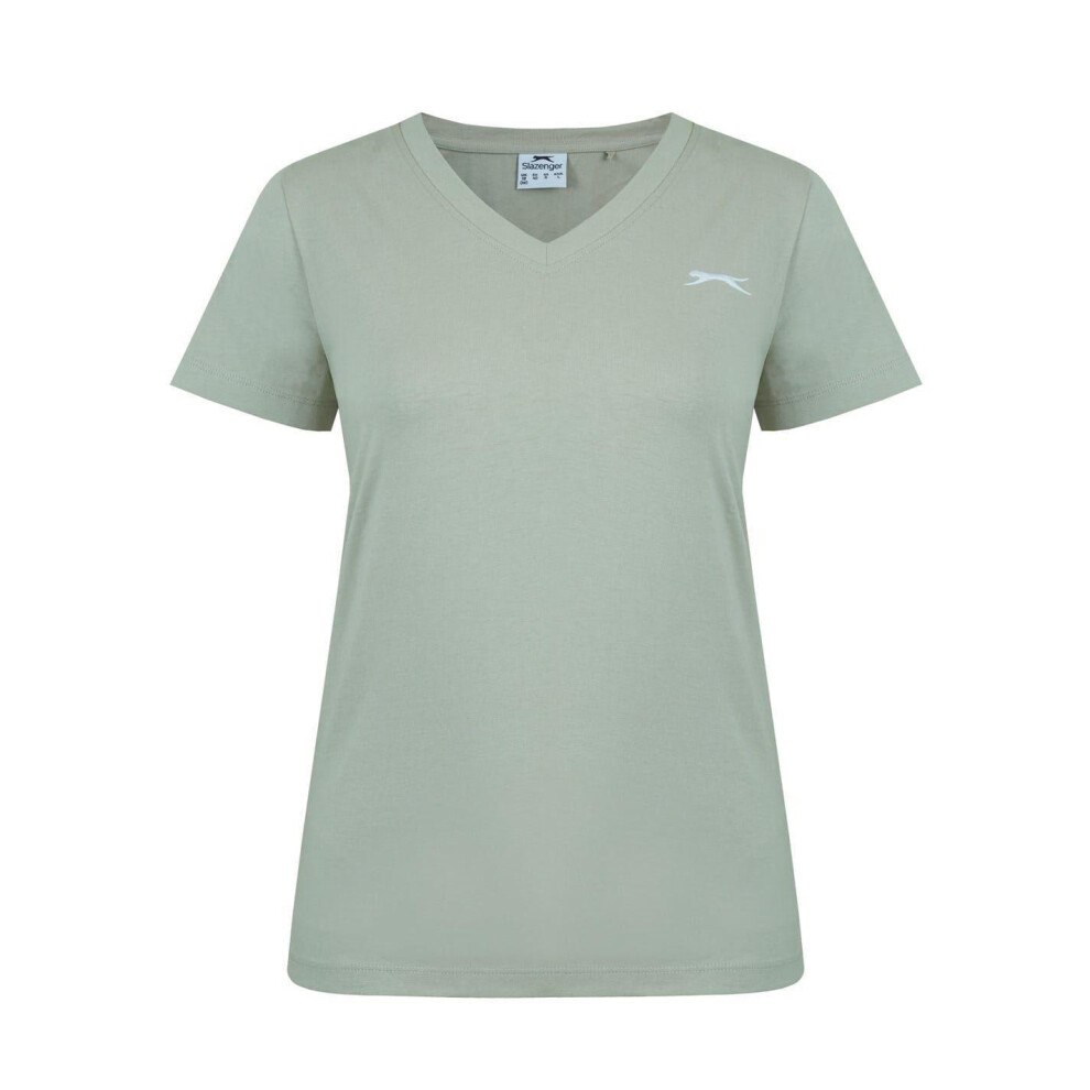 Slazenger (8 Uk, Moss ) Womens/Ladies T-Shirt Green