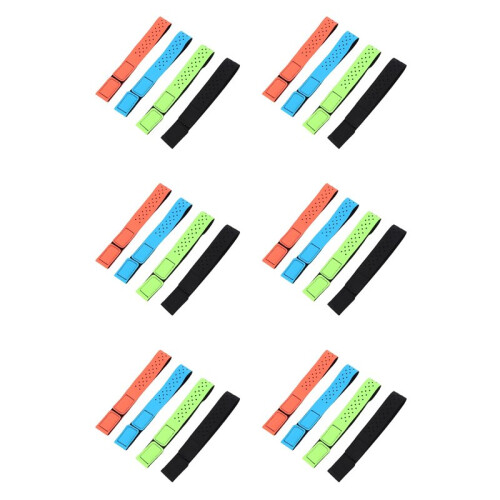 24 St Utbytespulsmätare Armbandsrem Justerbar Utbytesarmband Universal Sport Handledsrem S