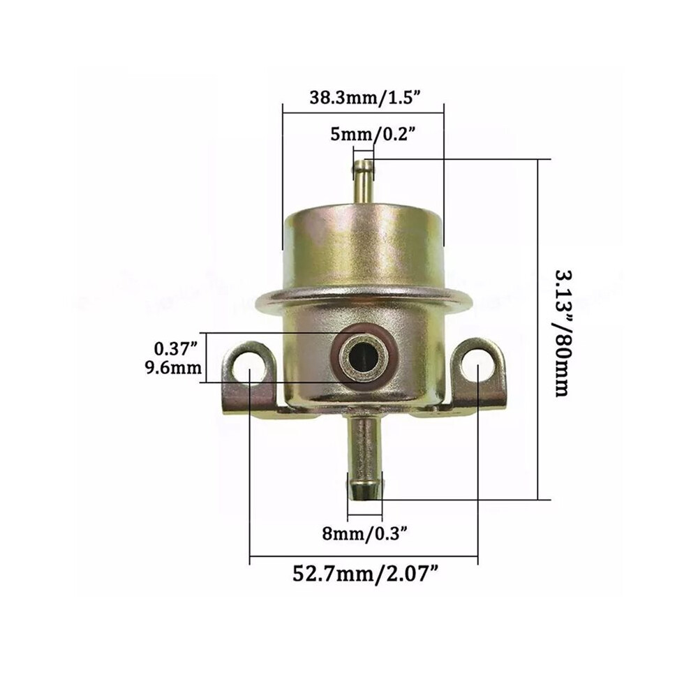 4X 0280160235 Pr4056 New Fuel Pressure Regulator For 84-95 3.0Bar 6031820935931