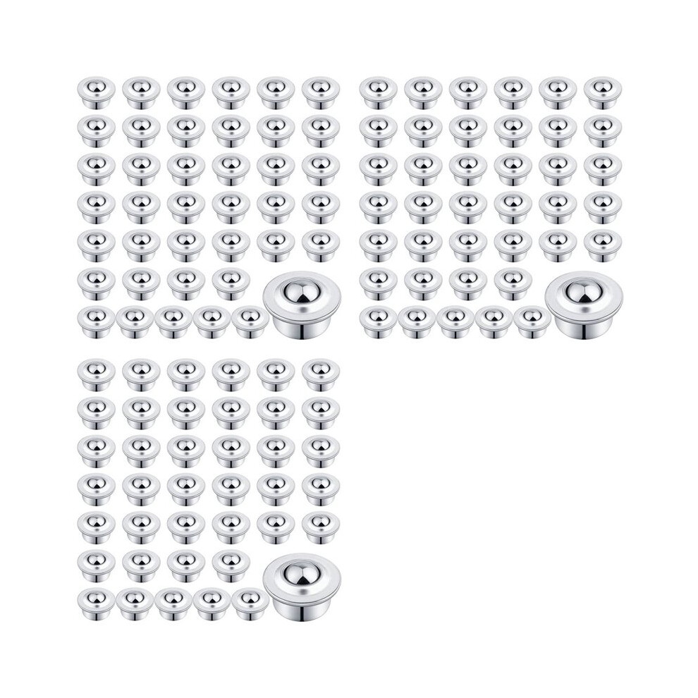 5/8Inch Roller Transfer Bearing, 120Pcs Cy-15H Carbon Steel -Bearing Rollers, Transfer Bearing Casters 4712557655980