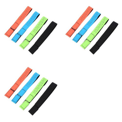 12 St Utbytespulsmätare Armbandsrem Justerbar Utbytesarmband Universal Sport Handledsrem S 1