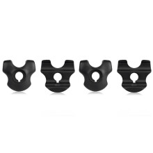 4X Bike Seatpost Clamp for Carbon Saddle Rails Adapter 7X9mm Bicycle Tube Oval/Round Clips Cycling Accessories