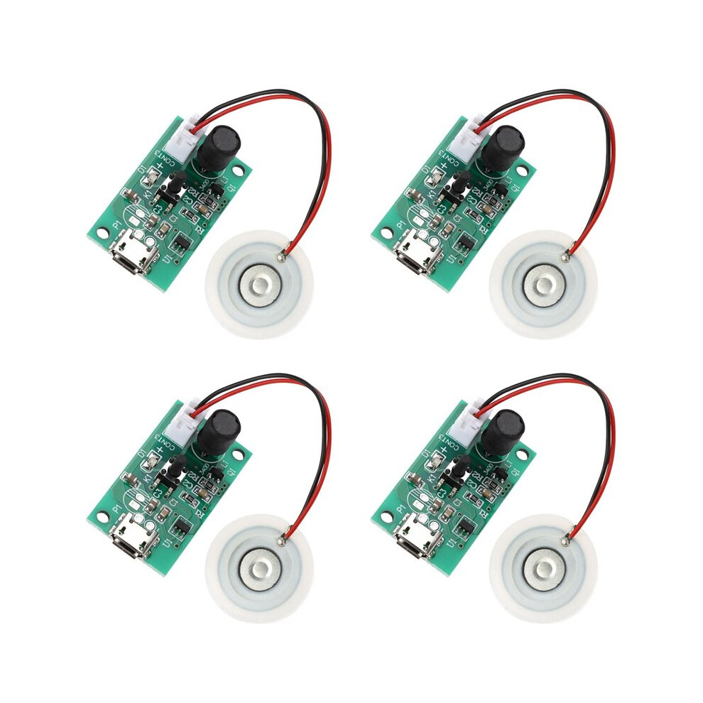 4X Ultrasonic Mist Maker Fogger Atomizer Transducer Atomizer Film Plate Accessories Humidifier Rubber Gasket 4711832296283
