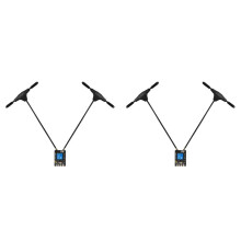 2X for GEPRC ELRS DUAL 2.4Ghz Diversity Receiver RX 25-1000Hz Built-in TCXO with Dual Antenna for FPV RC Drone