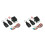 2X 12V Universal Car Auto Remote Central Kit Door Lock Locking Vehicle Keyless Entry System with 2 Remote Control 1