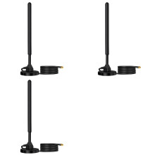 3X 868MHz 915MHz LORA Antenne Helium Hotspot Magnetische Basis 38dbi High Gain SMA Male 3 Meter Kabel Koperen Staaf 800-960mhz