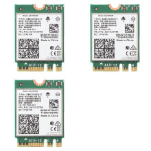 3X AX210 AX210NGW Network Card M.2 NGFF 2.4Ghz/5G WI-FI 6E 2400Mbps WiFi Card 802.11Ax 5.2 WiFi Adapter