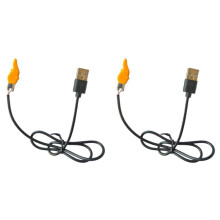 5V Flammenlampen-Dochtsimulations-Kerzenlampen-Leiterplatte, Solarlampen-Leiterplatte Docht PCBA, für DIY-Kerzenlichter, 20 Stück