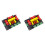 2X WEAH-332 200W 3 Way Crossover 2 Midrange 1 Treble Frequency Divider Audio Speaker Crossover KTV Crossover Model A 1