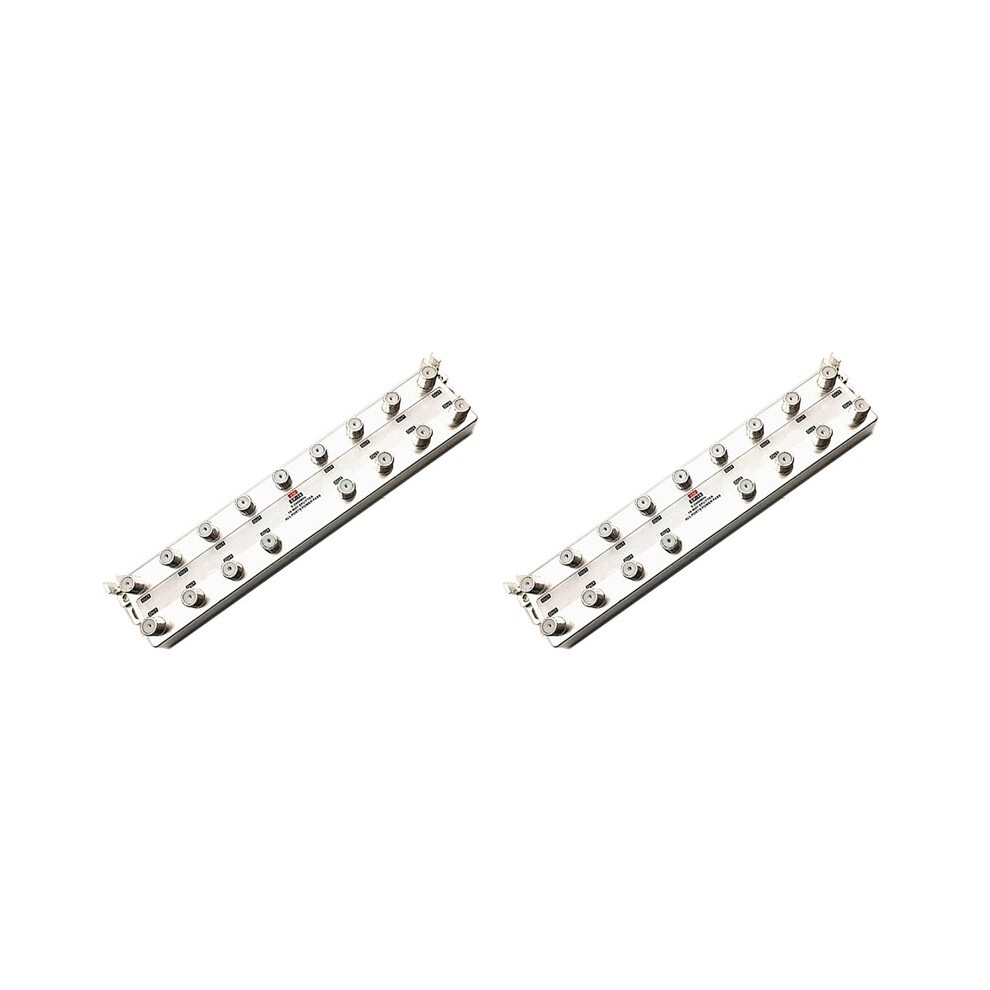 2X 5-2400 Mhz 16 Way Out Cable Tv Splitter Signal Booster Distribution For Rf Signal Mixer Satellite Tv Splitter 4713588380230