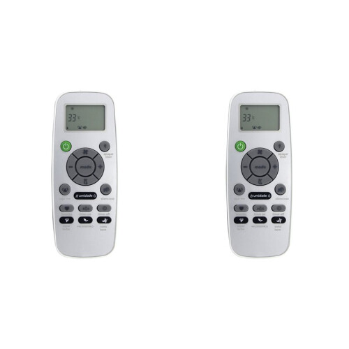 2X Replace DG11L1-51 AC Remote Control for  A/C Air Conditioner Remote 1