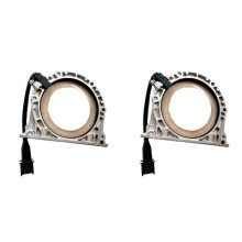 2X Rear Crankshaft Seal with Position Sensor 6710100514 for  Rexton Korando Actyon Rodius