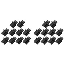 20Pcs RJ45 Dust Cap Connector Dust Cover Plug Protector Plugs Hub Port for Laptop/Computer/Router Connector Dustplugs