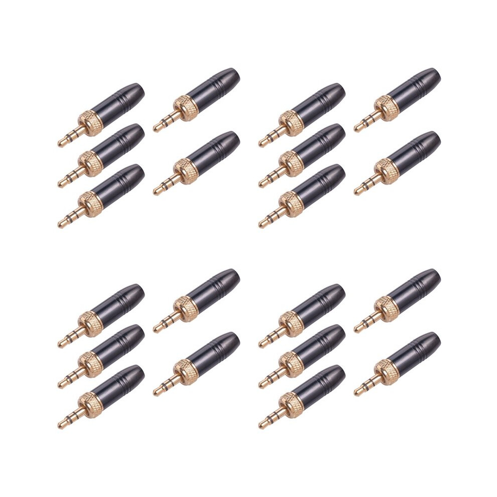 Photos - Other for Computer Zandona 20Pcs Lavalier Lapel Microphone 3.5mm Audio Plug with M6 Internal Thread Internal Thread Cable for- for