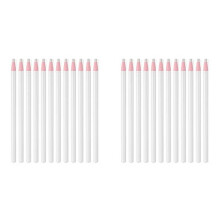 96 Pcs White Chalk Pencils Sewing Mark Pencil Fabric White Chalk Markers Industrial Invisible Erasable Pencils