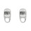 2X Multi-Function 3D Induction Pedometer Step Counting Accurate Portable  Fitness Walking Steps Counting 1