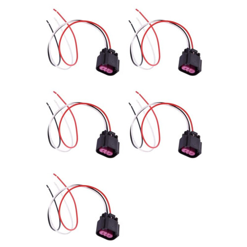 5X Flex Fuel Pressure Sensor Connector 13577394 PT-E85-2 for  E85 Fuel Sensor Connector Fuel Sensor Plug Wire Harness