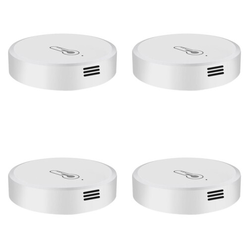4X Zigbee Temperature and Humidity Sensor  Temperature Humidity Detector with for EWelink App Control 1