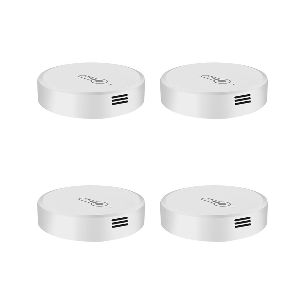 4X Zigbee Temperature And Humidity Sensor Temperature Humidity Detector With For Ewelink App Control 4713060437438