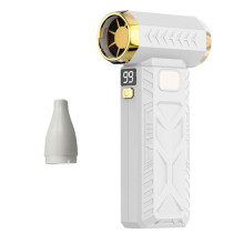 Turbo Fan Violent Fan 130000RPM Powerful Air Blower Dust Cleaner Brushless Motor Strong Winds Blower White