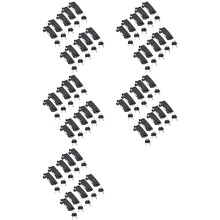 50PCS Compression Flush Lever Lock for Marine Car RV Door Hand Lock Adjustable Lever Latches Thickness:1-5mm