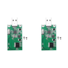 2X MSATA to USB 3.0 Adapter Card MSATA SSD Adapter USB Disk Driver Conversion Card