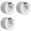 3X Timer Socket, Timer Digital Single  Rotating Countdown Timer 15 Minutes to 24 Hours with LED Digital EU Plug 1