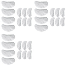 30 Accessoires pour Nettoyeur Vapeur, Tampons de Nettoyage Vapeur Réutilisables Universels, Accessoires pour Jet de Vapeur, Nettoyeur Vapeur Portatif