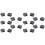 20pcs 7525 SMD SMD Passive Magnetic Buzzer 7.5 X 7.5 X 2.5 1