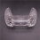 2X Full Set Clear Housing Shell for PS5 Controller Custom with Buttons,Touchpad Cover&Transparent Case Skin Kit 1