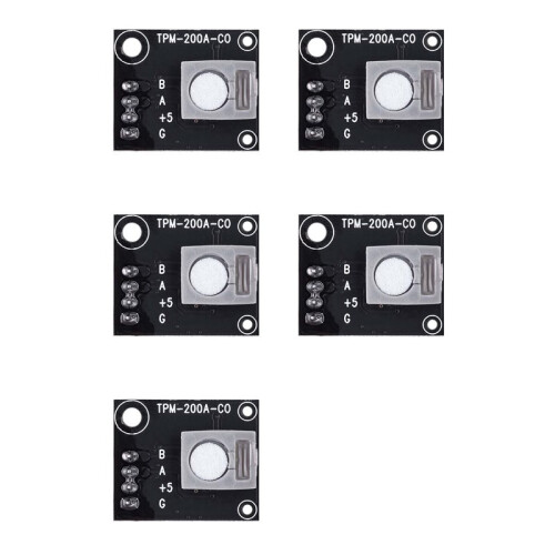 5X TPM-200A Carbon Monoxide Sensor Module Interference-Resistant High-Precision CO Air Quality Detection Sensor Module 1