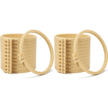 Set di 24 Telai da Ricamo da 6 Pollici, Telai Rotondi per Punto Croce per Ricamo, Cucito e Artigianato Ornamentale, per Progetti Diy