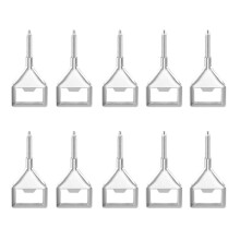 Pack of 30 Bottle Opener Blanks Metal Thread Beer Opener, Inserts Kits Beer Bottle Opener, Wooden Bottle Cap Opener