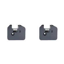 2PCS TR-100BK Black Ribbon Compatible for Ribbon Printer PT-E800TK 800T PT-850TKW