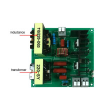 2X 220V 40KHz 150W Reiniger PCB Driver Boards Printplaat Kit met Transducer voor Auto Wasmachine Wasmachine