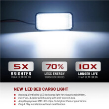 2X Rear Cargo Area Lamp for  Silverado  Sierra 2019-2025 LED Truck Bed Lights 84396982 84659238