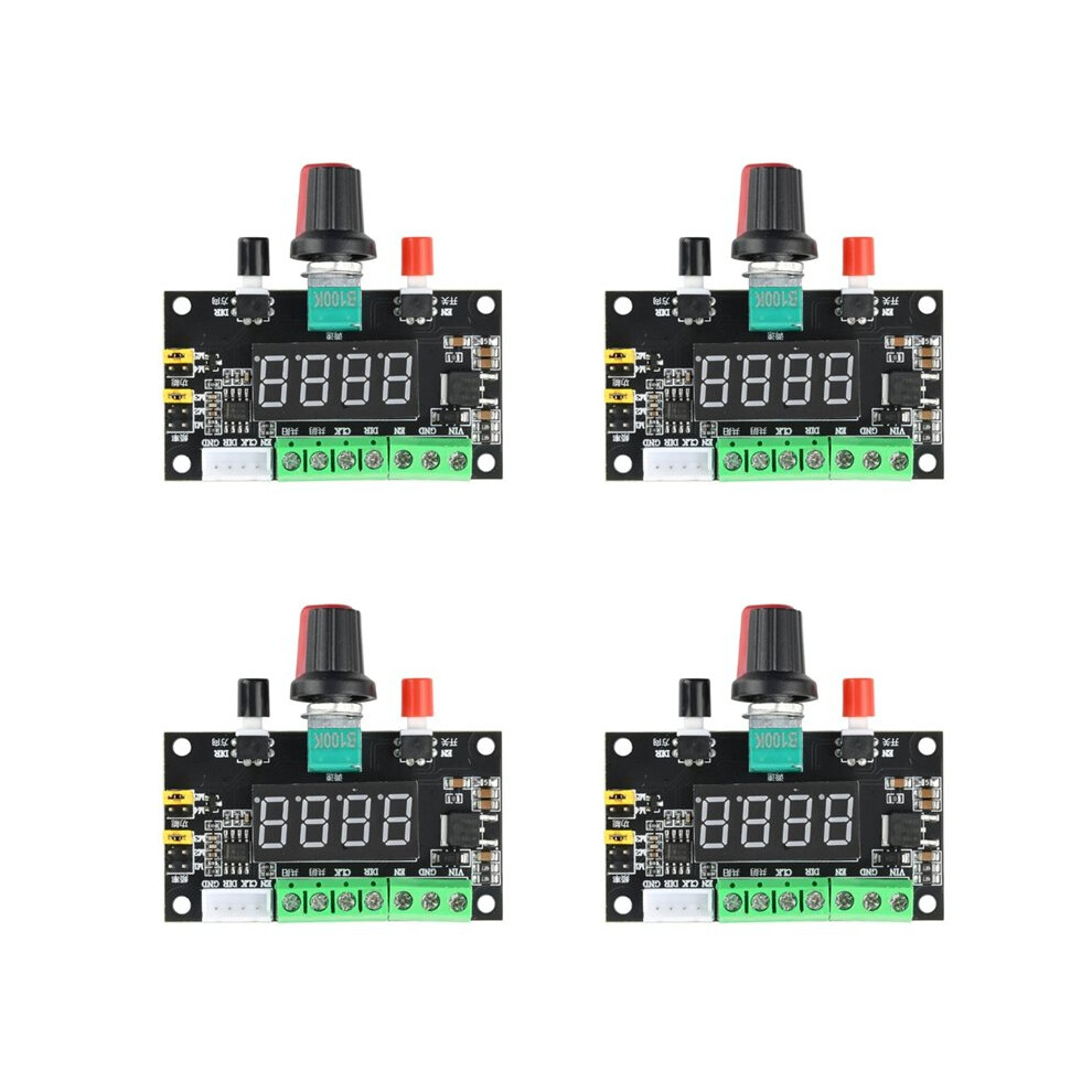 4X 12V 24V Stepper Motor Driver Controller Pwm Pulse Signal Generator Module Forward And Reverse Controller 6034119527343