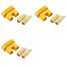 3X AS150U-F Vrouwelijke Connector 2,0 mm Banaanstekker 18AWG Anti-Ontsteking met Signaalpin, Waterdichte Lithiumbatterij-Aansluiting, Onderdelen