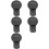 5 Set 37Mm Adjustable Nd Filter Nd2-400 Medium Gray Mirror Mobile Phone Camera Lens 1