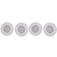 4st 65 mm Universele Oorkussens voor Hoofdtelefoons, Zachte, Ademende, Ronde Oorkussens van Mesh