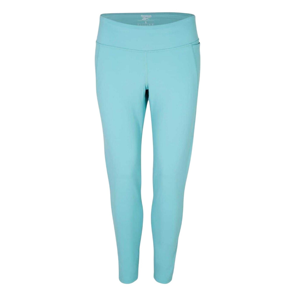 Reebok (4 Uk - 6 Uk, ) Womens/Ladies Skinny Running Leggings Blue