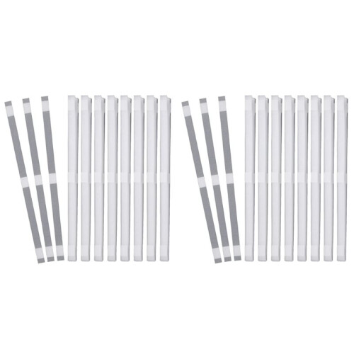 200Pcs Book Binding Tape, 12mm Thermal Glue Strips with Mesh Backing, Hot Melt Adhesive Glue Strips for Book Binding 1