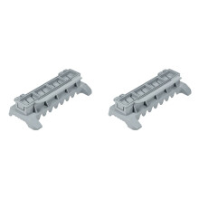 2X Fabricante de Kebab de Fileira Única, Fabricante de Kebab Portátil, Molde de Kebab Manual Reutilizável, Ferramenta para Grelhar, Espetos de