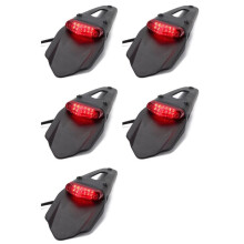 5X Achterspatbord LED-Rem Staart Motocross Motocross XR CRF KLX ENDURO EXC