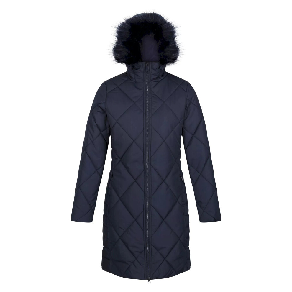 Regatta (12 Uk, Navy) Womens/Ladies Fritha Ii Insulated Parka Blue,Multicoloured